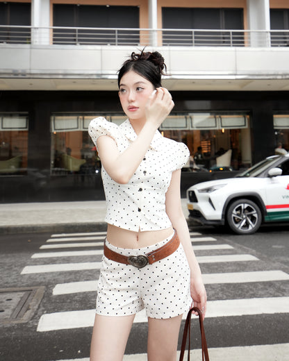 Combo Phoebi Shirt + Beemie Shorts (SM34+Q06)