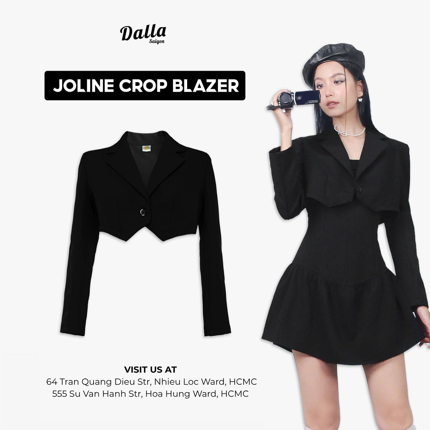 Joline Croptop Blazer (BLZ02)
