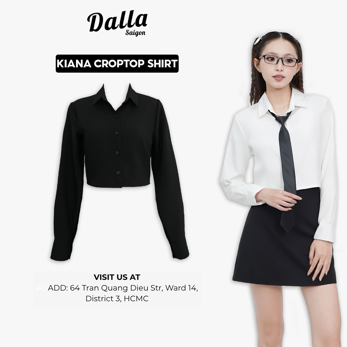 Kiana Croptop Shirt (SM03)