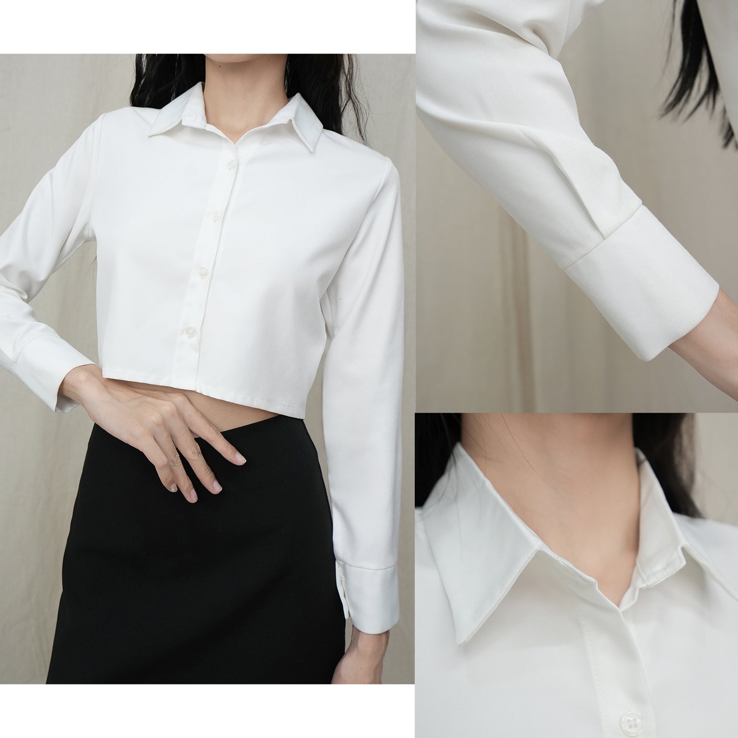 Kiana Croptop Shirt (SM03)